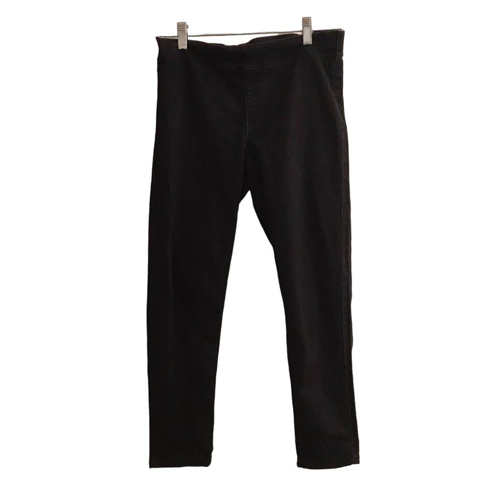 i Jeans by Buffalo Black pull on Capri Pants Size M